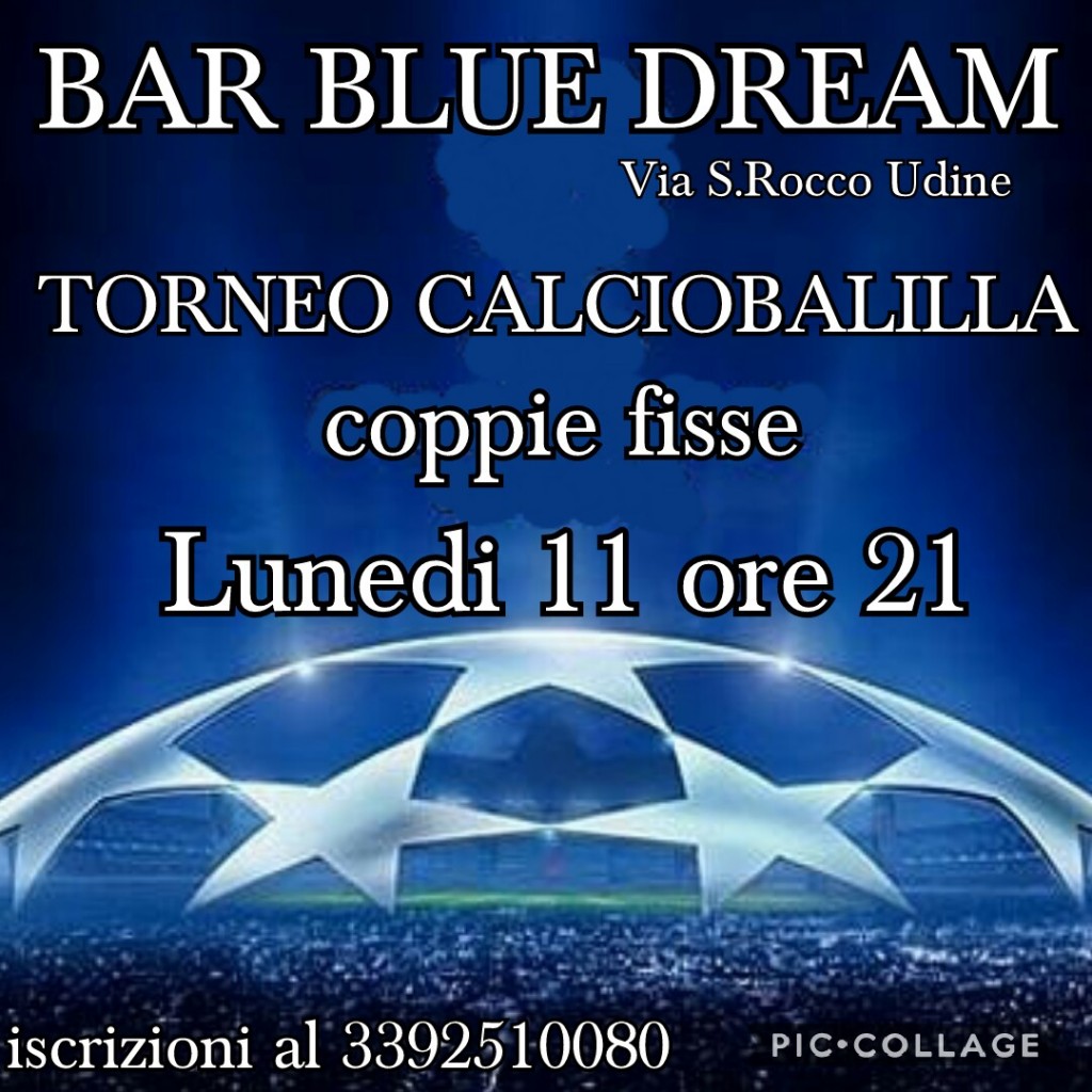 Tornei al Bar Blue Dream