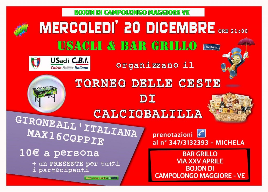 Torneo al Bar Grillo